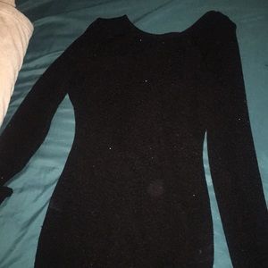 Sexy date night open back dress